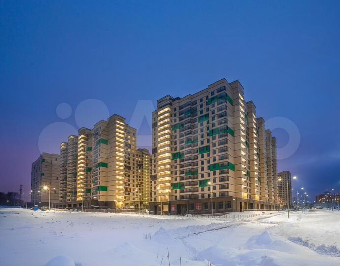 1-к. квартира, 36,5 м², 14/17 эт.