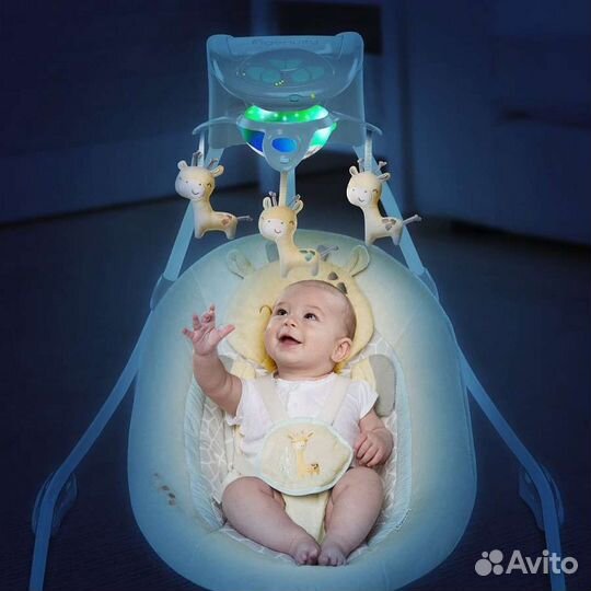 Детские электронные качели