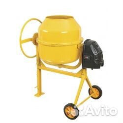 Бетоносмеситель 200л 74552R 220В (чугунный венец)
