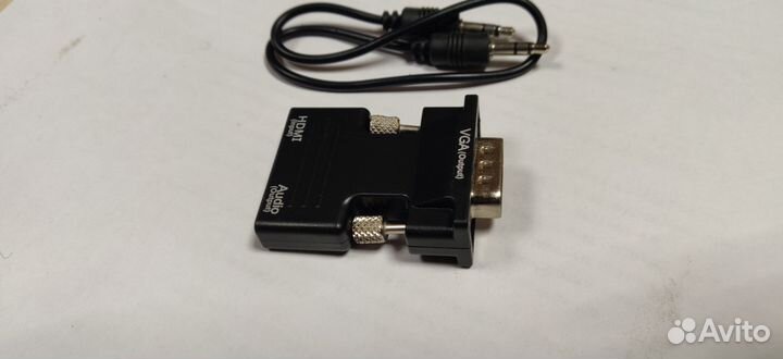 Переходник hdmi-VGA со звуком