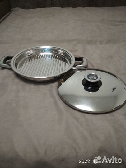 Сковорода Гриль Zepter круглая