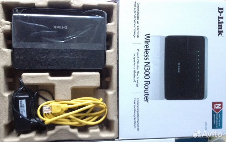 Wifi роутер D-Link N300 Dir-615