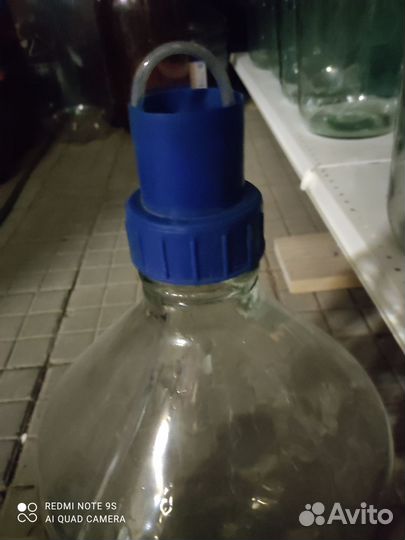 Бутыль 10 и 20 литров стеклянная