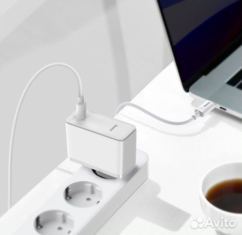 Сетевое Зарядное Устройство с кабелем Baseus 100W