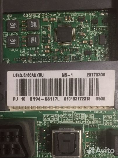 Bn41-02098c bn94-08117l main samsung ue40j5100au