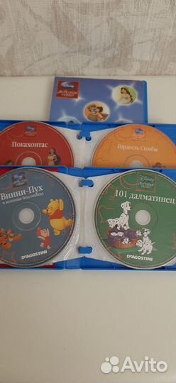 DVD диски (мультфильмы) в оригинальных боксах