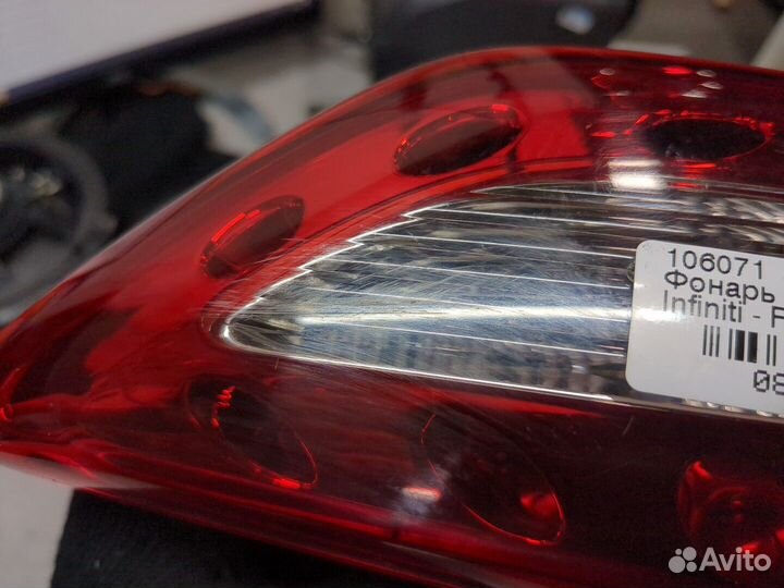 Фонарь крышки багажника Infiniti FX, 2012