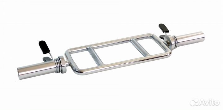 Гриф узкий параллельный хват хромированный 34