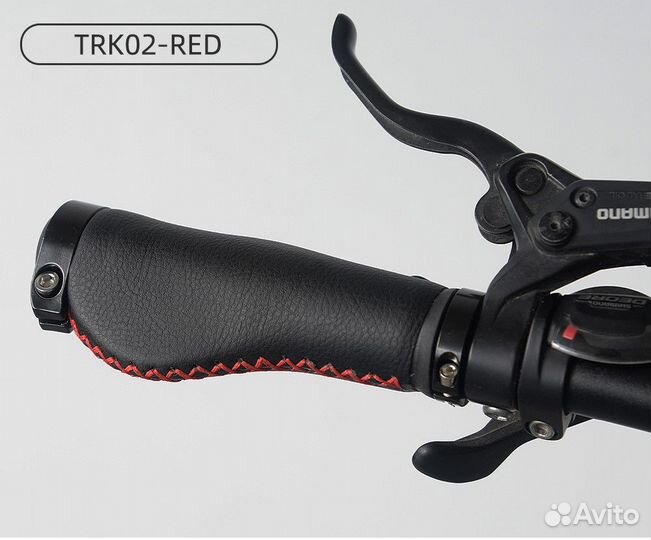 Ручки для велосипеда из волокна и кожи