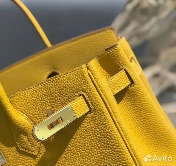 Сумка Hermes birkin lemon