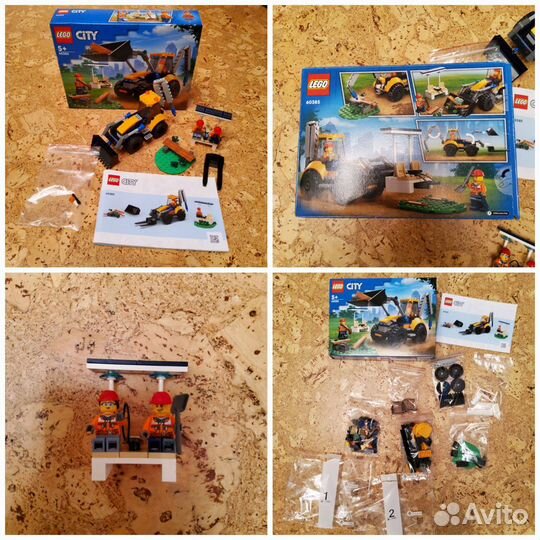 Lego city 60385, 60390, 60108. Полибеги