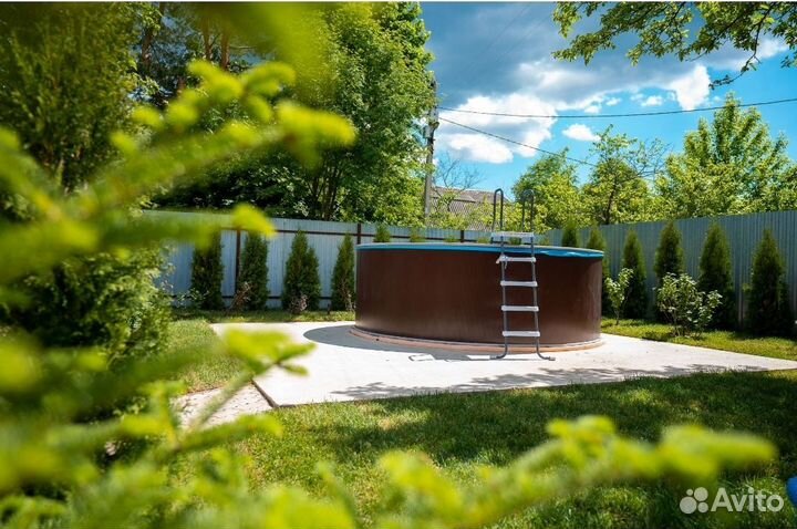 Каркасный бассейн новый