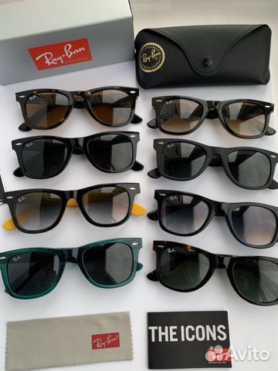 Очки ray ban wayfarer 50 градиент