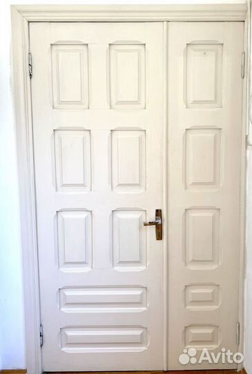 Дверь двустворчатая из сосны 3 т