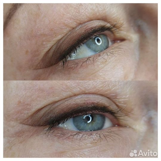 Долговременный макияж бровей, глаз, губ