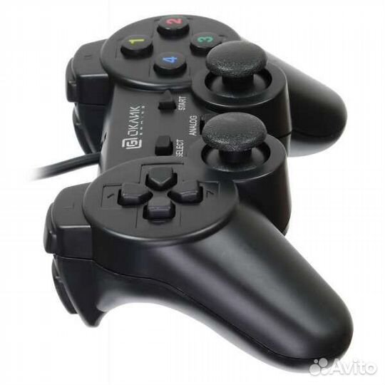 Геймпад проводной Oklick GP-200M черный