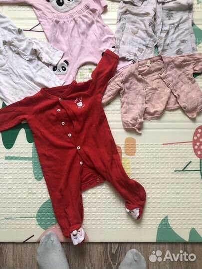Пакет вещей на девочку 74 80 размер