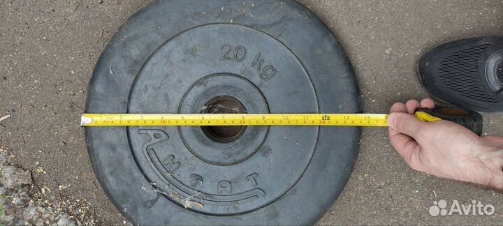 Блин для штанги 20 кг