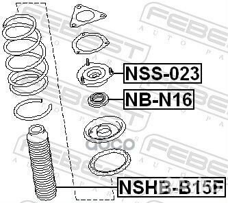 Пыльник-отбойник амортизатора перед прав/лев