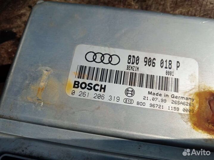 Блок управления двигателем Audi A6 C5 (S6,RS6) 8D0