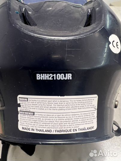 Хоккейный шлем детский bauer 2100