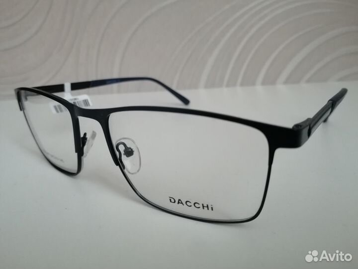 Элегантная муж. оправа металл красивого синего цв