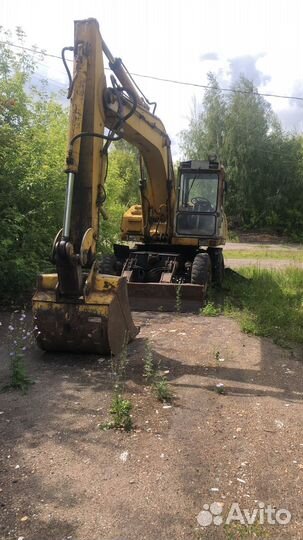 Колёсный экскаватор Твэкс ЕК-18, 2001