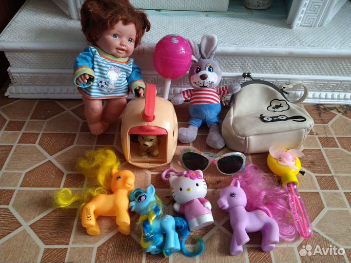 Игрушки для девочки пакет