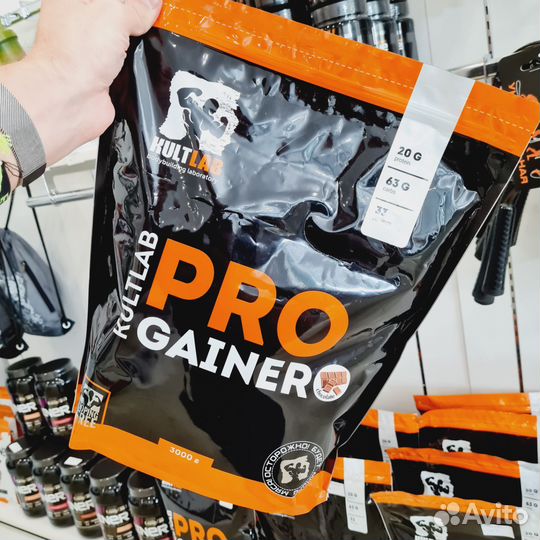 Гейнер Gainer Pro 3000гр KultLab