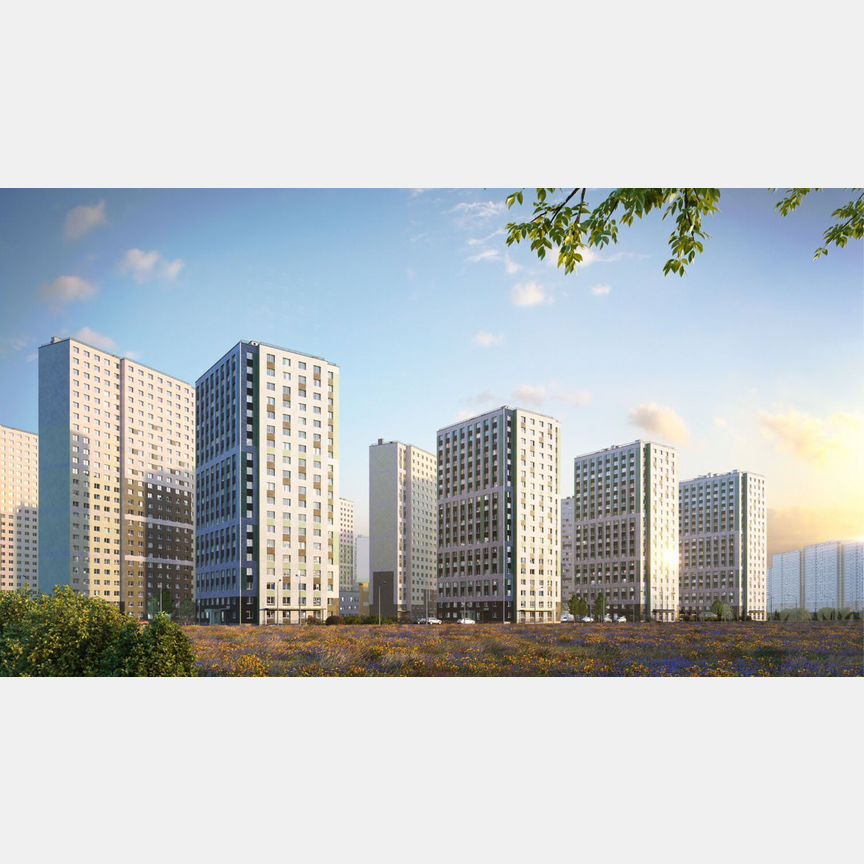 1-к. квартира, 35,3 м², 16/20 эт.