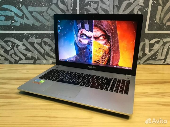 Игровой ноутбук Asus Core-i7/Full-HD/GeForce/8Gb