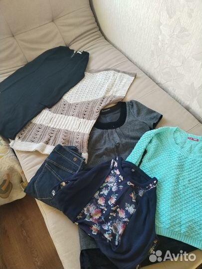 Пакет вещей на осень, 42 размер