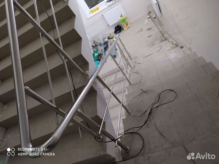 Перила из нержавеющей стали поручни ограждения