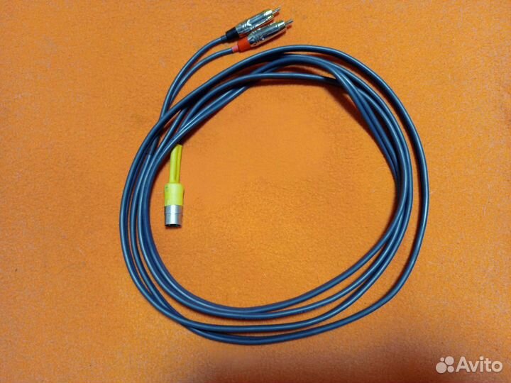 Межблочный кабель 2 RCA-5DIN 3 метра