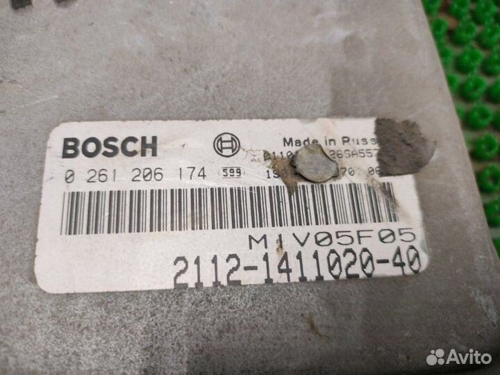 Блок управления двигателем Лада 2110 2004