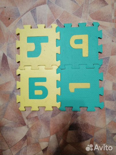 Коврик пазл