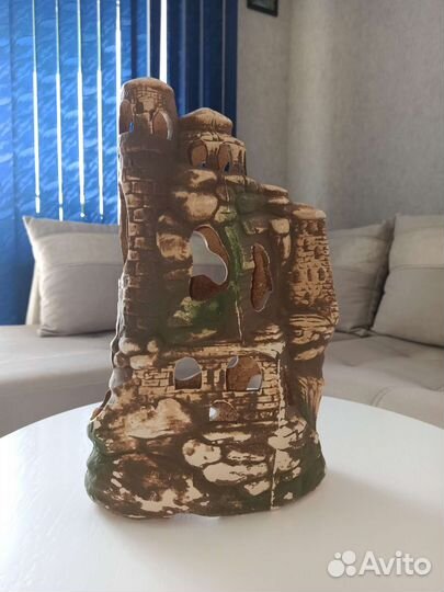 Декорация для аквариума замок