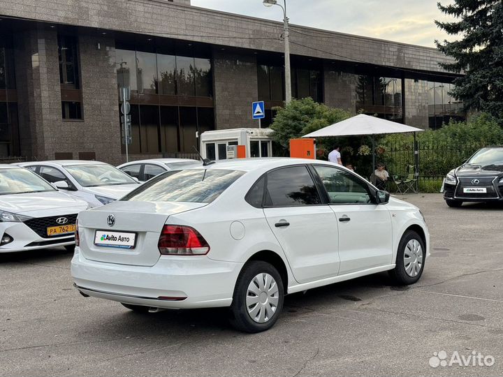 Volkswagen Polo 1.6 AT, 2019, 225 297 км