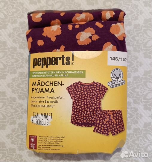 Пижама летняя для девочки 146 152 158 164