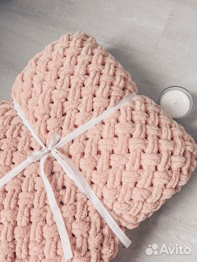 Плед плюшевый