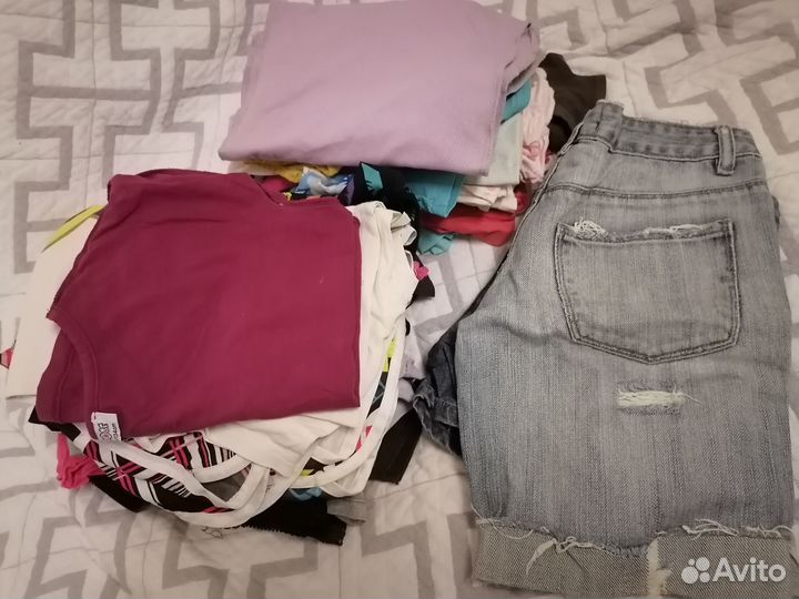 Вещи пакетом на девочку 128 - 152
