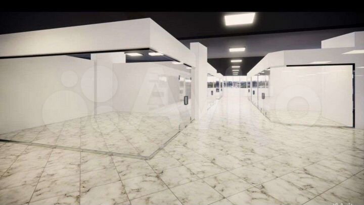 Торговая площадь, 1000 м²
