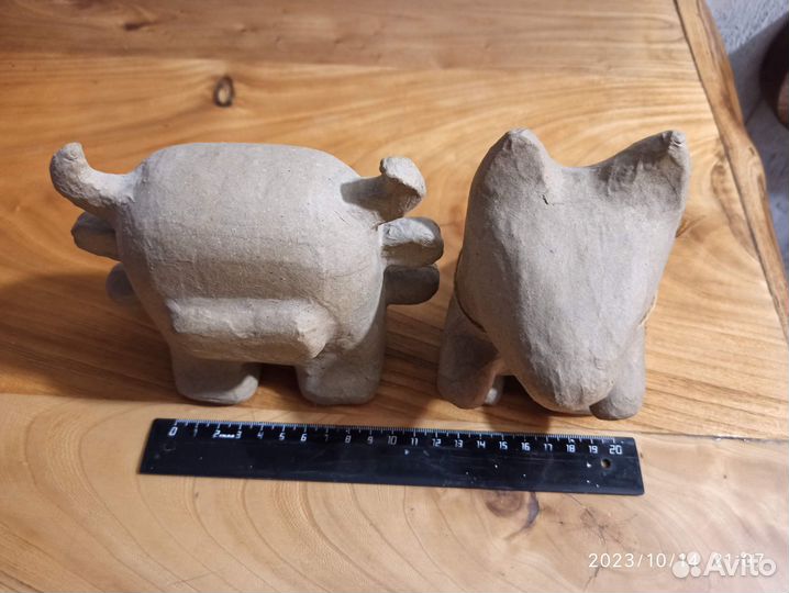 Фигурка для техники Декопатч - корова и лиса