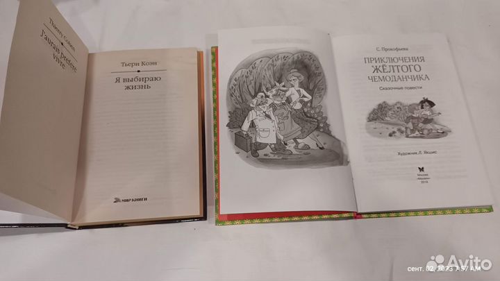 Книги Я выбираю жизнь, Приключения желтого чемодан