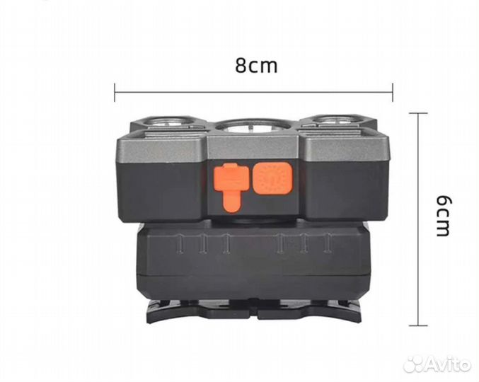 Налобный фонарь яркий