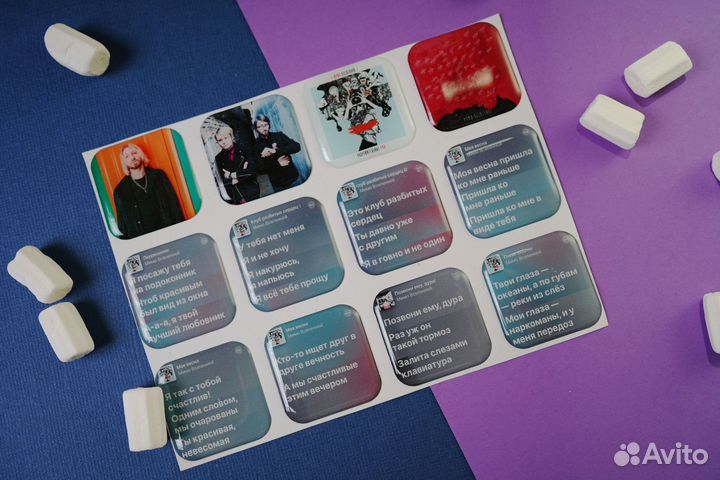 Стикеры объемные оптом