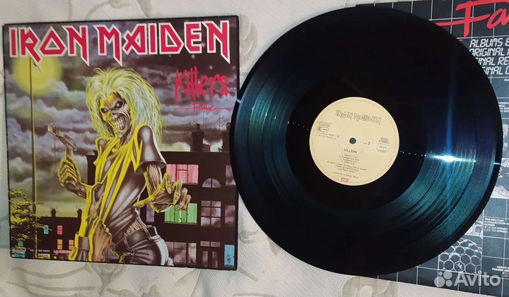 Iron Maiden Killers 1981 Germ LP