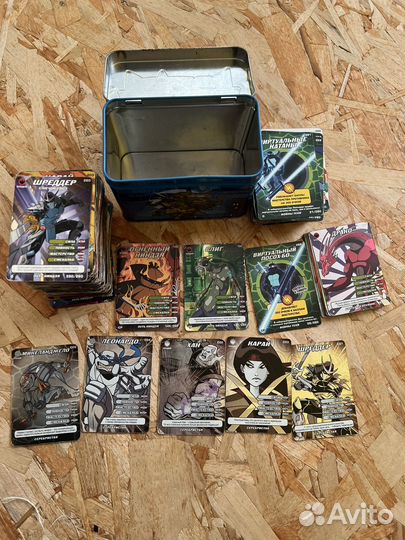 Карточки черепашки ниндзя