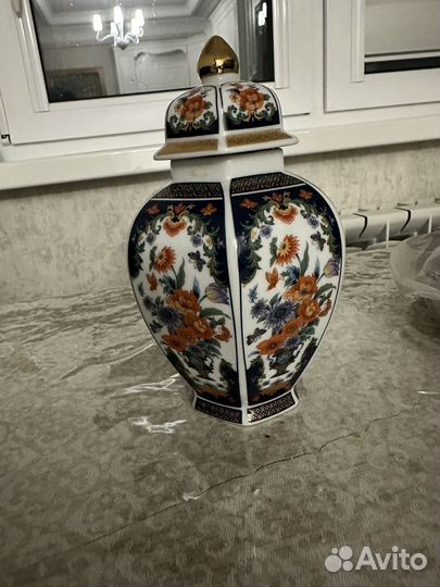 Старинная ваза сахарница Япония Japan