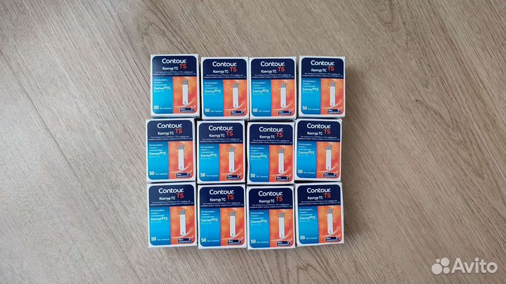 Тест полоски контур тс Contour TS 50шт